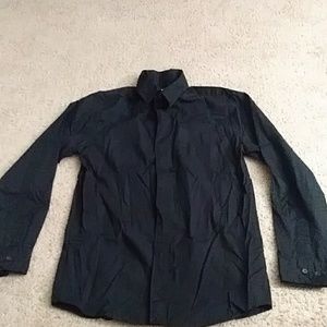 Black dress shirt